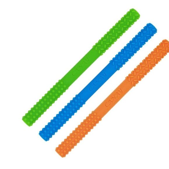 Sensory Teether Tube and Feeding Spoon - 4 Pack - Picture 2 of 16